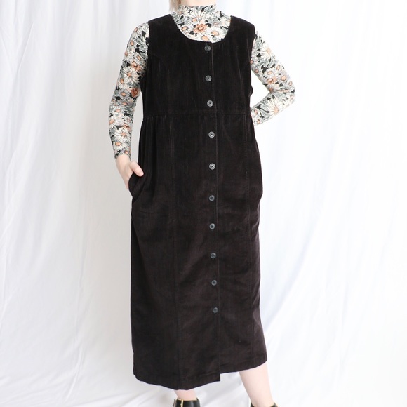 Eddie Bauer Dresses & Skirts - Eddie Bauer Cord Jumper Dress